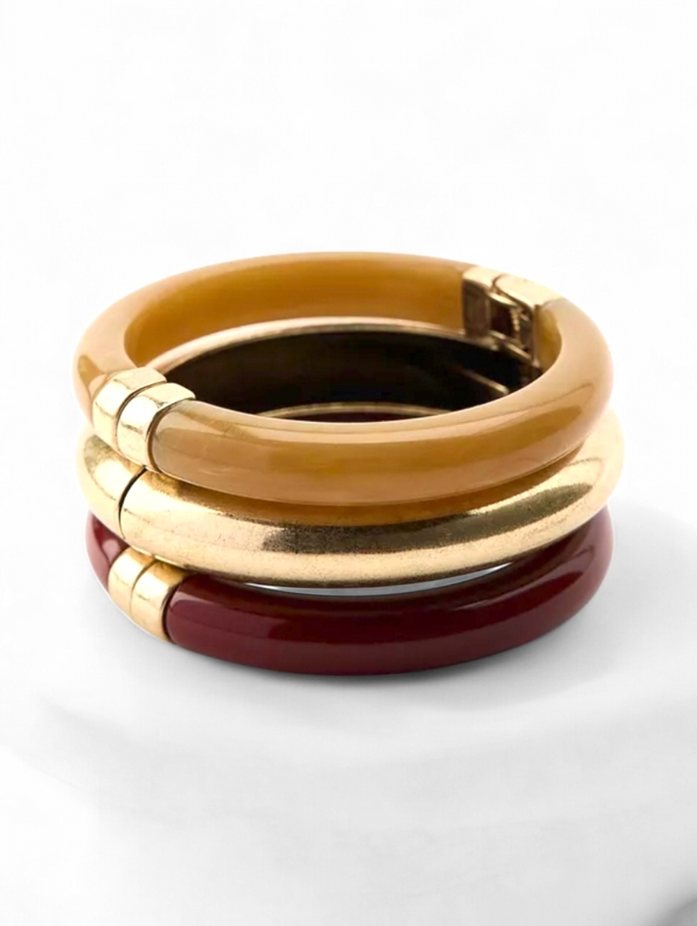 ZARA 3 Pack of Resin Bracelets